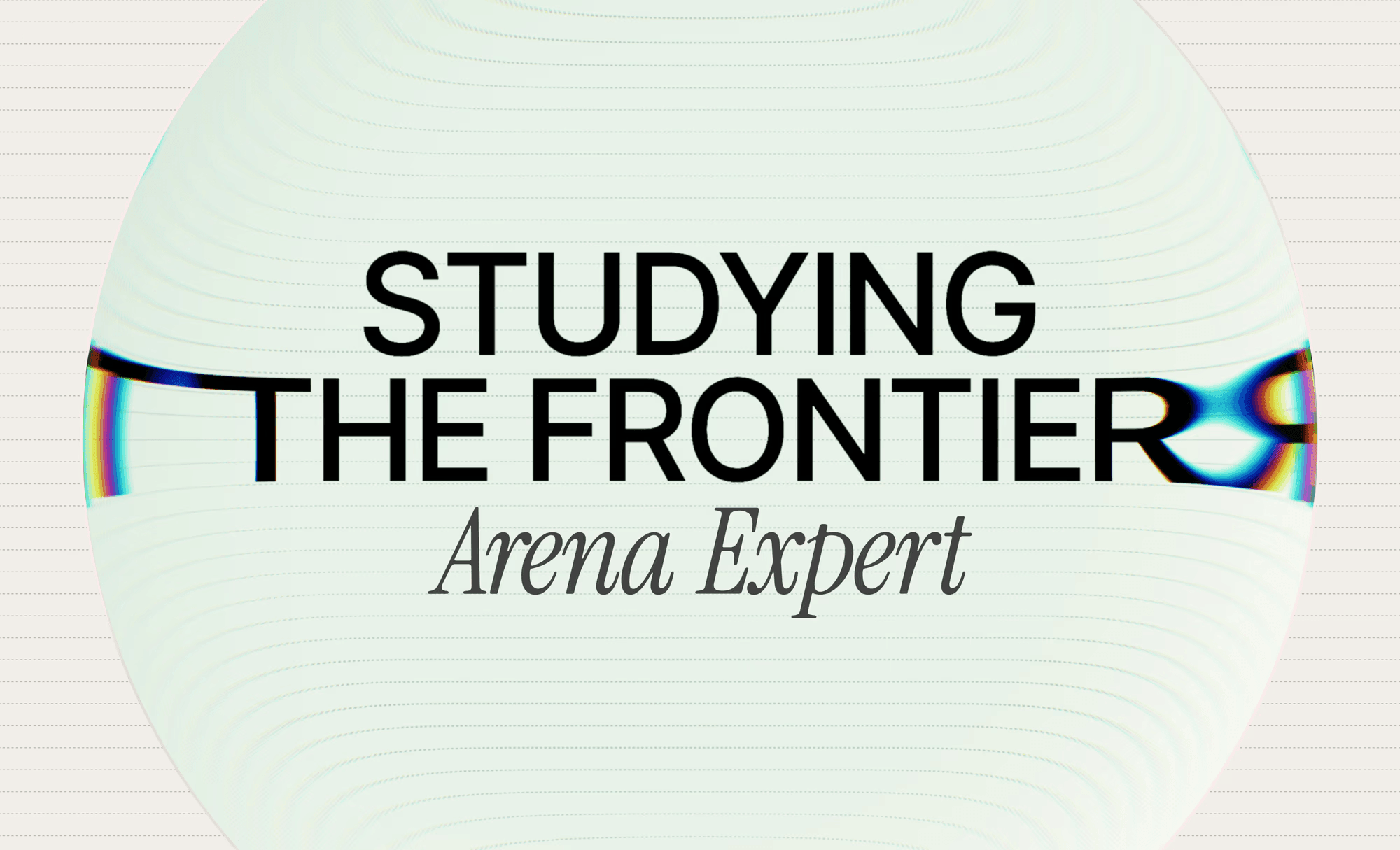 Studying the Frontier: High Expert